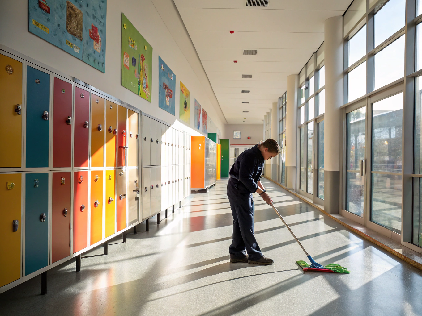 Professionell städning av skola och förskola
